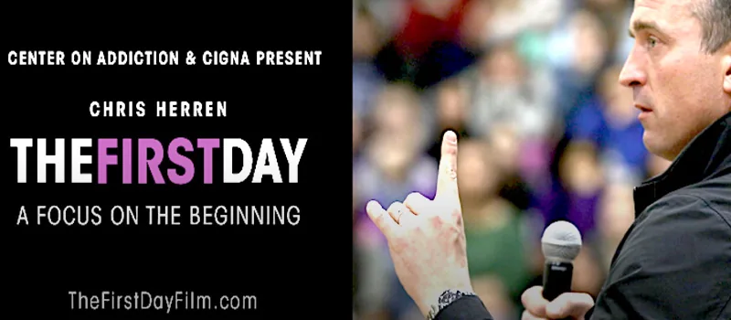The First Day Movie with Chris Herren addiction recovery ebulletin first day film2