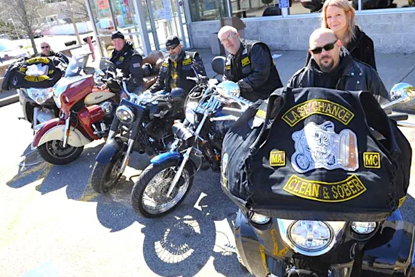 Motorcycle club helps men maintain sobriety