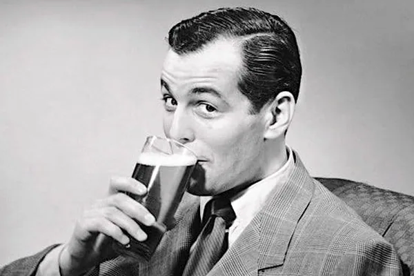 Alcohol really does go straight to the head!