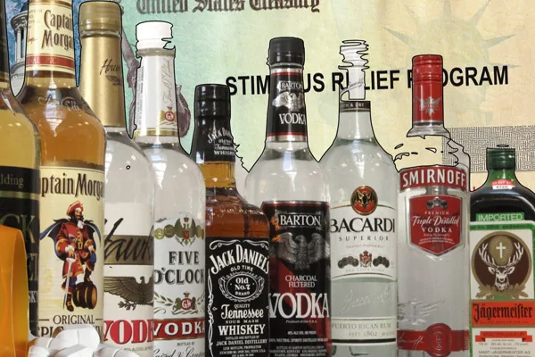 Stimulus money fueling addictions