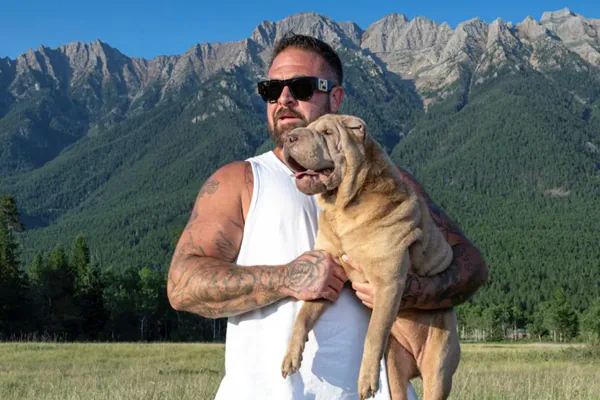 A man’s dog was stolen. When he found the thief he got her into rehab.