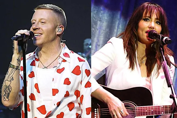Macklemore and KT Tunstall at Addiction and Recovery Concert