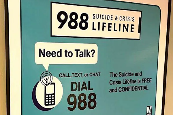 988 Line Gets 5 Million Calls and Texts in 1st Year