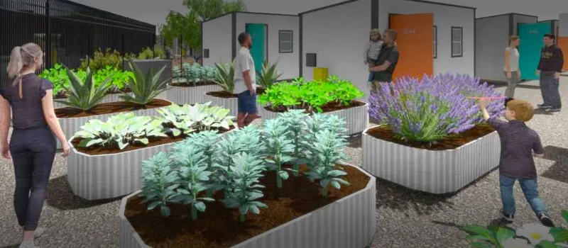 Tiny Homes Designed to Promote Sobriety for Homeless Residents