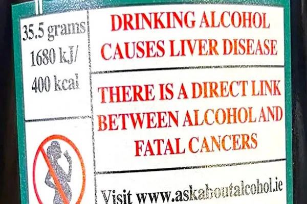 Will Ireland’s new alcohol warning labels turn people away from drinking???