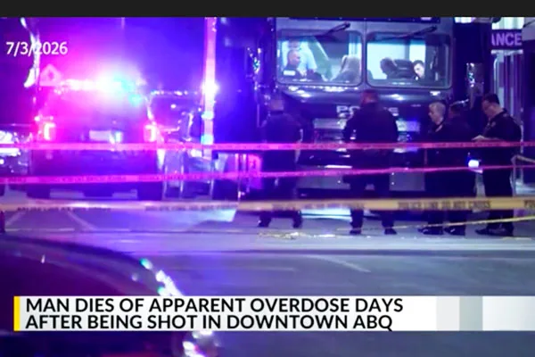 Man Survives Being Shot then Dies of an Overdose